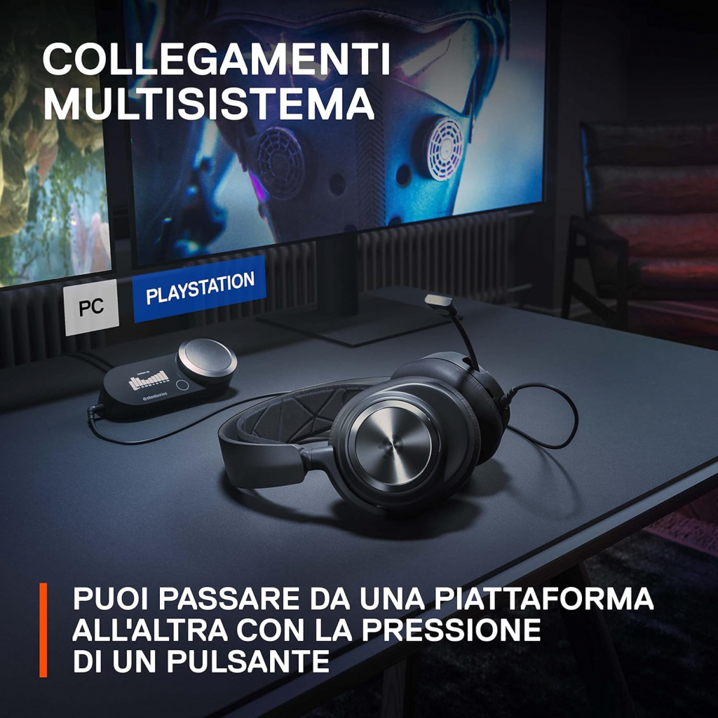 migliori cuffie da gaming - SteelSeries Arctis Nova Pro multi-sistema
