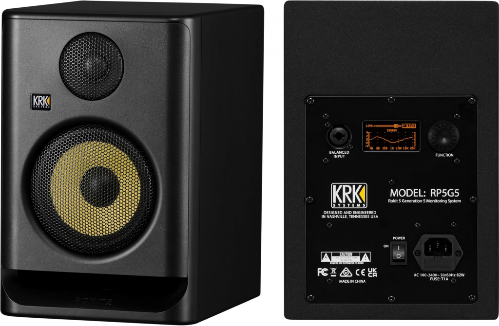 Migliori Casse Monitor da Scrivania - KRK Rokit 5 G4