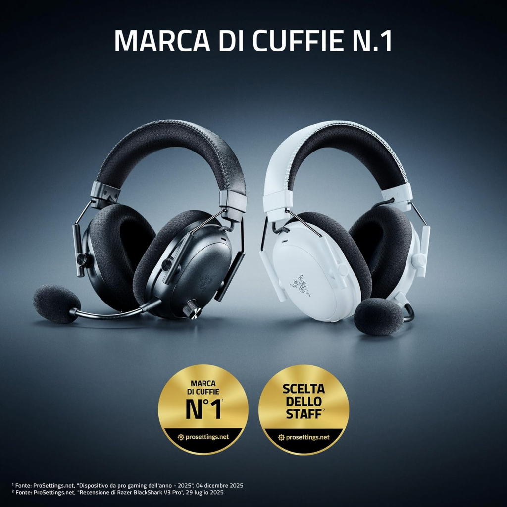 migliori cuffie da gaming - Razer BlackShark V3 Pro