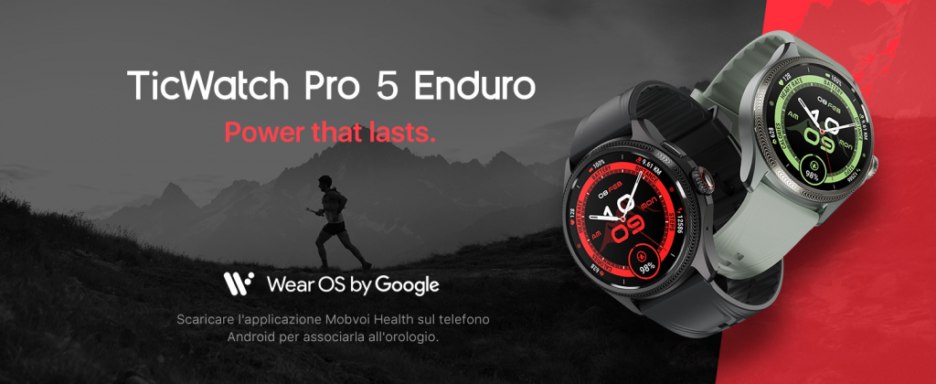 I migliori smartwatch android - Mobvoi TicWatch Pro 5 Enduro