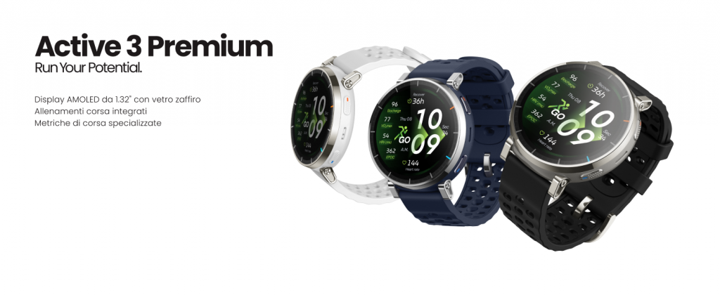 I migliori smartwatch android - Amazfit Active 3 Premium